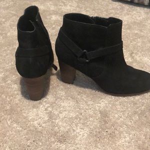 Cole Hann Suede Booties 7 1/2